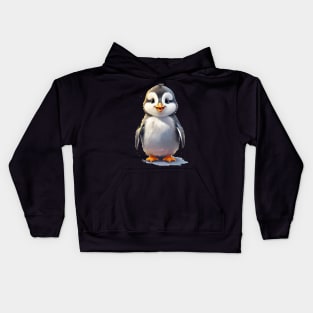 penguin baby Kids Hoodie